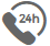 telephone 24 hours
