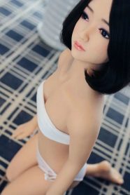 Flat Chested Sex Doll Life Like Slim Waist Girl - 138cm Ava