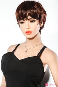 Exquisite Short Hair Adult TPE Sex Doll - 161cm Bliss