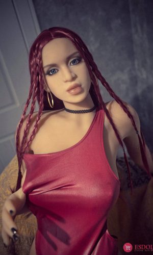ESDOLL-145cm-red-hair-silicone-sexy-dolls (2)