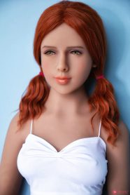 Small Breast 158cm Red Hair Sex Doll - Hope