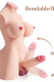 Love Doll Sex Toys per donne Coppia Sesso Divertente Trio Masturbazione