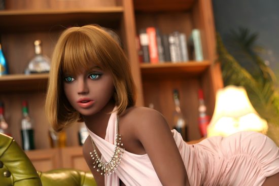 Averia - 5'1" | 155CM Абаносово тъмно Най-новата африканска секс кукла