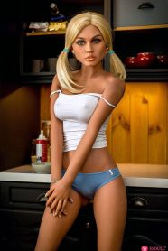 Hot Blonde 158cm Life Size Sex Doll - Becka