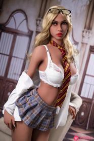 5ft 2/ 158cm Student Style Cute Breasts Real Sex Doll - Xxlayna