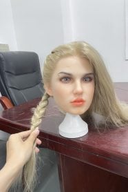 Extra Sex Doll Haartransplantation Silikonkopf03