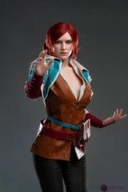 Game Lady Doll 168cm / 5ft6 siliconen sekspop Cosplay - Triss