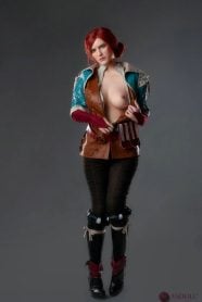 Igra Lady Doll 168cm/5ft6 Silikonska seks lutka Cosplay – Triss