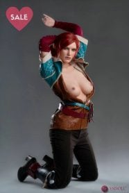 Game Lady Doll 168cm/5ft6 Силиконова секс кукла Cosplay – Triss