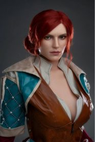 Game Lady Doll 168cm / 5ft6 siliconen sekspop Cosplay - Triss