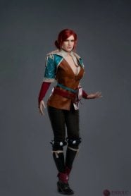 Game Lady Doll 168cm/5ft6 Силиконова секс кукла Cosplay – Triss