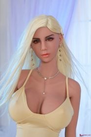 163cm (5ft4) G-Cup Juicy Boobs Blonde Wife Sex Doll - Rika