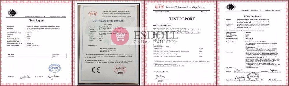 certificação esdoll love-doll